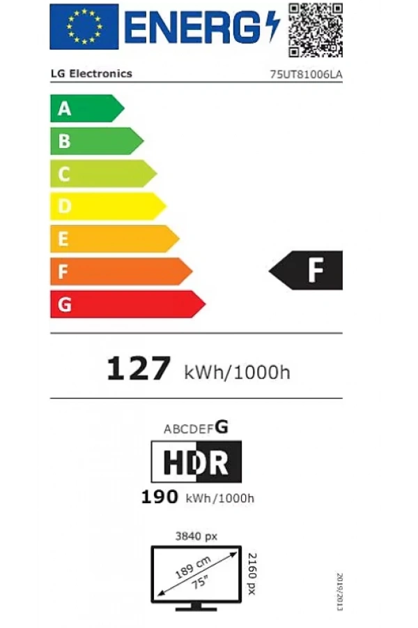 75UT81006LA.APD 190 CM UHD SMART TV