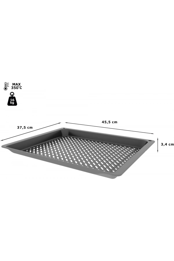 Siemens Air Fry & Grill tray  Tepsi 34 x 455 x 375 mm
