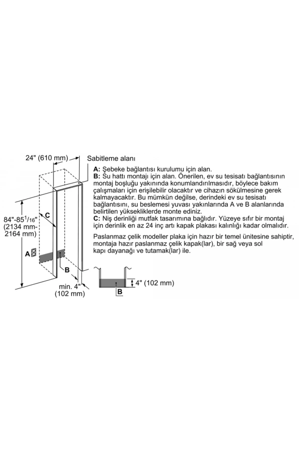 Siemens iQ700 Ankastre Derin Dondurucu