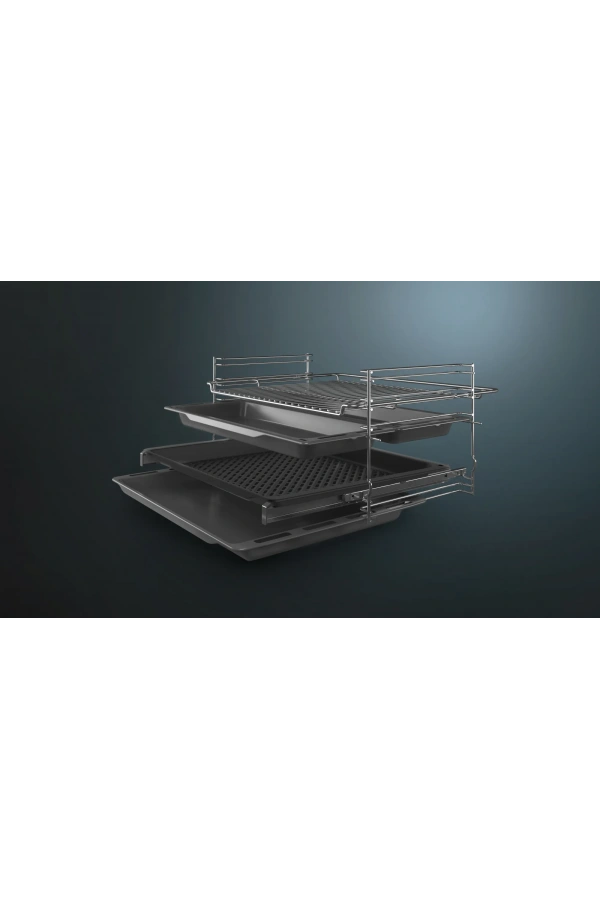 Siemens iQ300 Buhar Destekli Ankastre Fırın 60 x 60 cm Beyaz