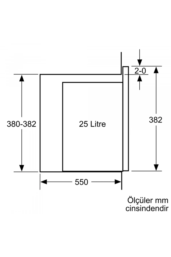 Siemens iQ500 Ankastre Mikrodalga