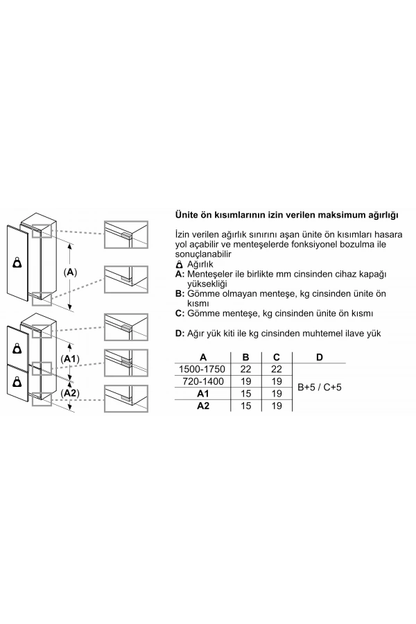 Siemens iQ500 Alttan Donduruculu Ankastre Buzdolabı
