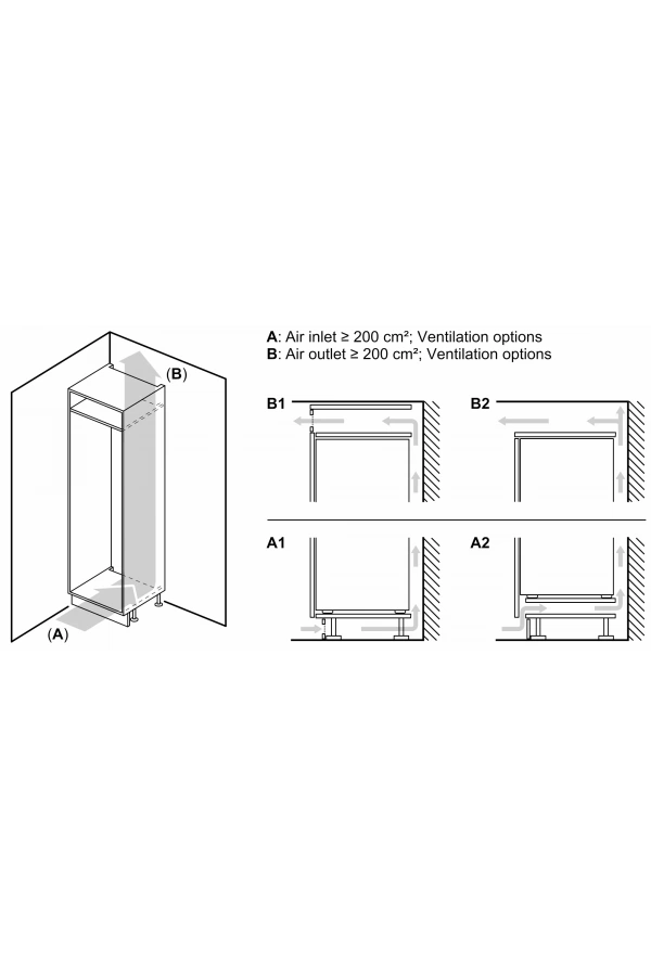 Siemens iQ500 Alttan Donduruculu Ankastre Buzdolabı