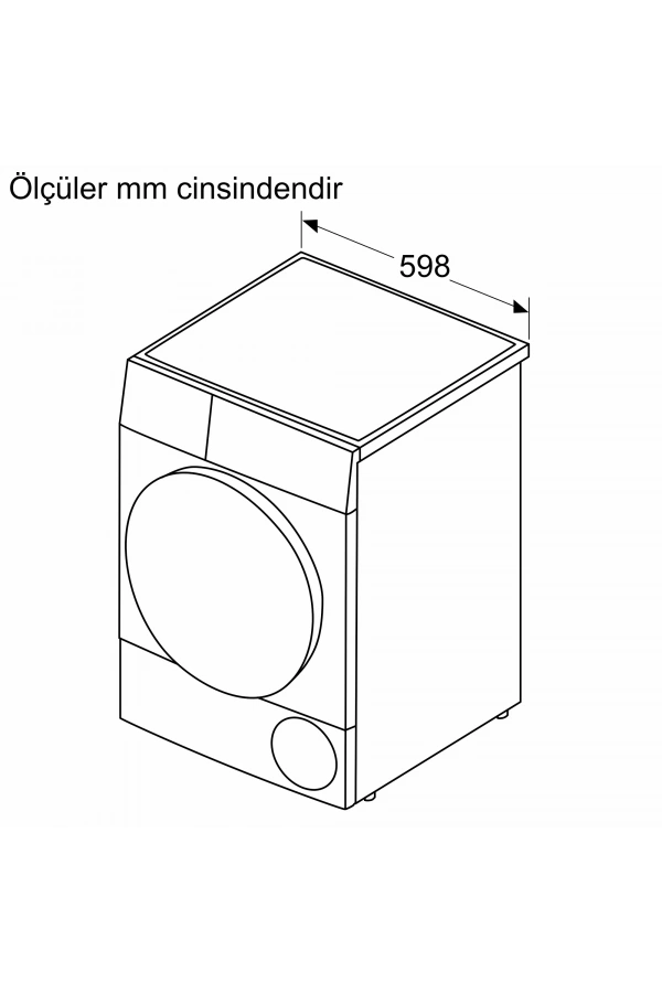 Siemens iQ700 Isı Pompalı Kurutma Makinesi 9 kg