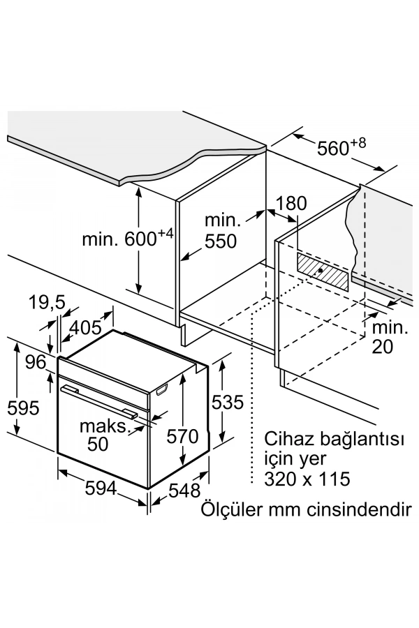 Siemens iQ500 Buhar Destekli Ankastre Fırın