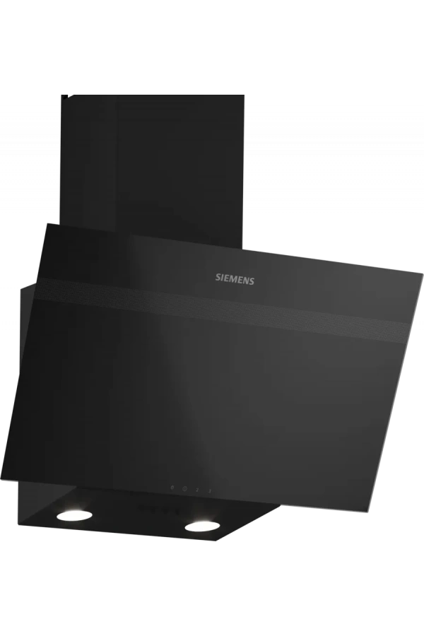 Siemens iQ100 Duvar Tipi Davlumbaz Siyah Cam, Siyah