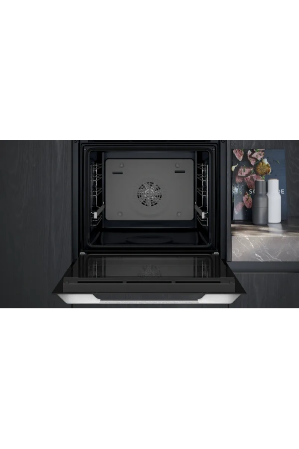 Siemens iQ300 Buhar Destekli Ankastre Fırın 60 x 60 cm Beyaz