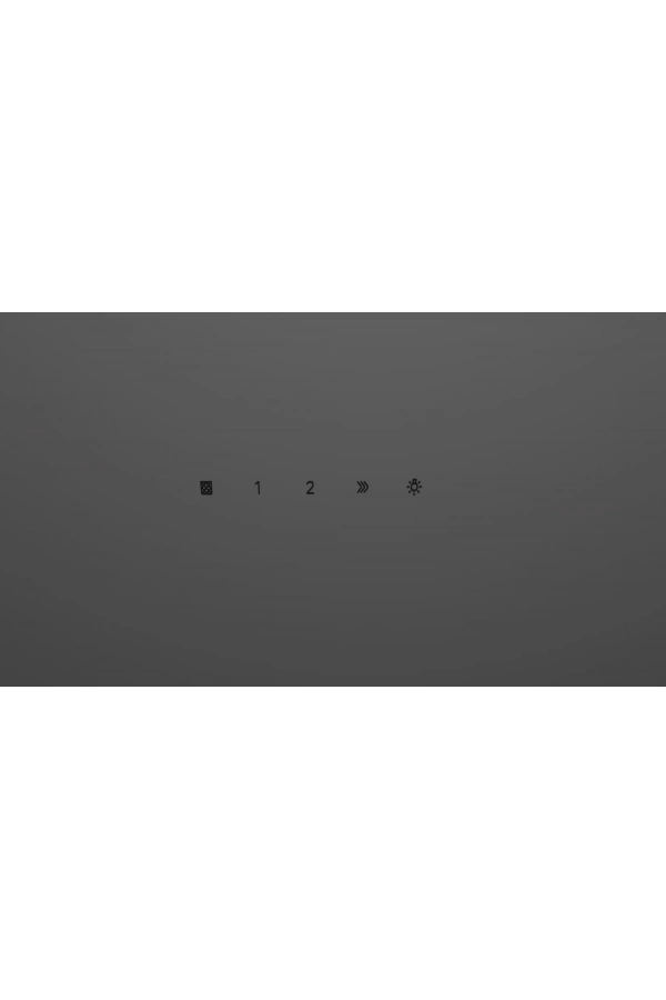 Siemens iQ300 Duvar Tipi Davlumbaz 60 cm Şeffaf Gri Baskılı Cam