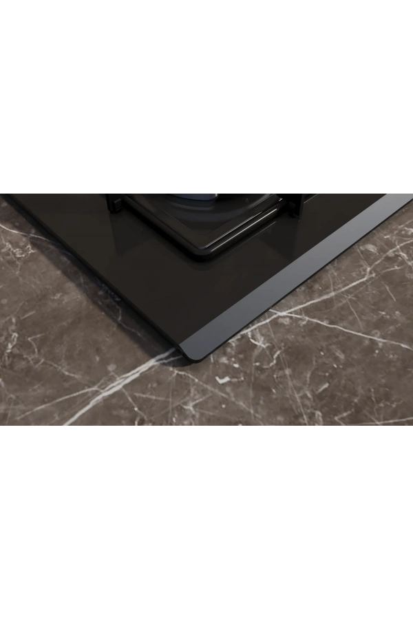 Siemens iQ300 Gazlı Ocak 67 cm Sert cam, Siyah