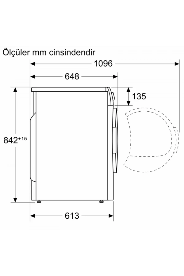 Siemens iQ300 Isı Pompalı Kurutma Makinesi 8 kg