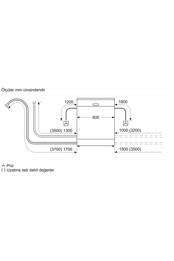 Siemens iQ300 Solo Bulaşık Makinesi