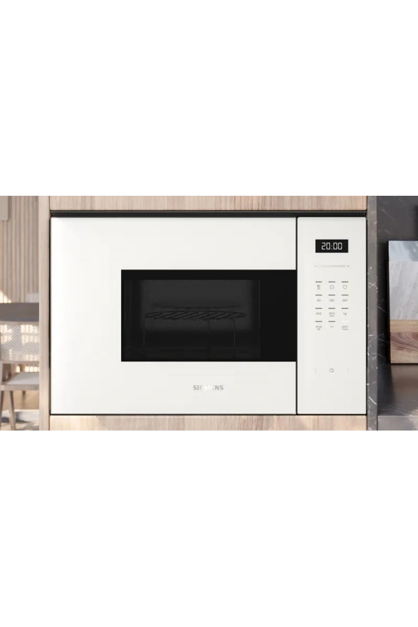 Siemens iQ500 Built-In Microwave with grill Beyaz