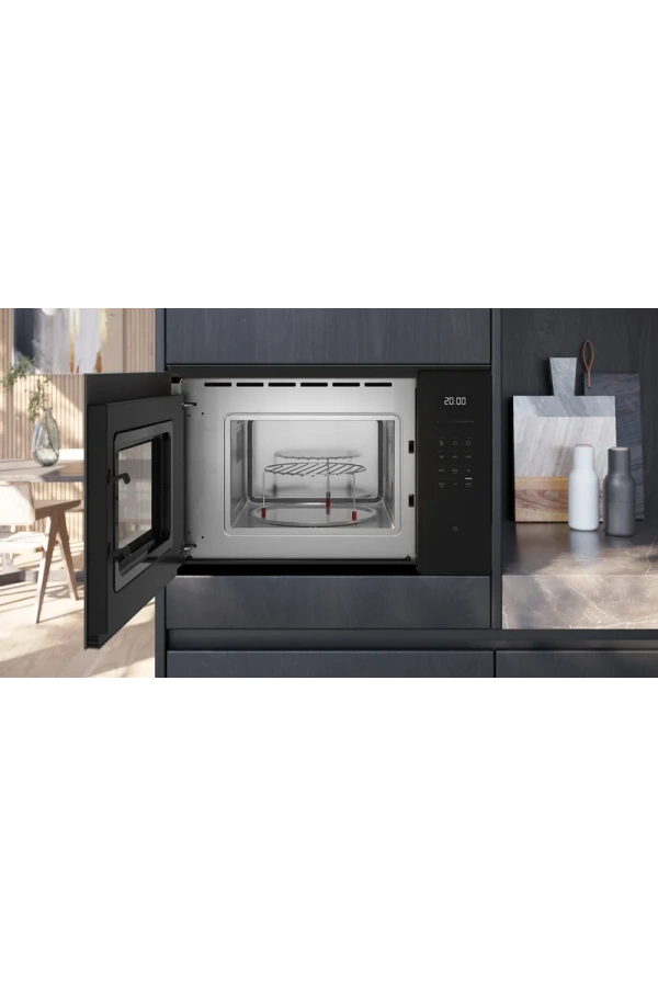 Siemens iQ500 Built-In Microwave with grill Siyah