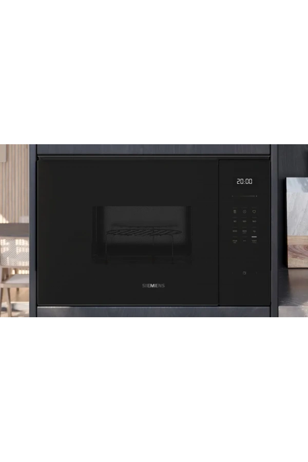 Siemens iQ500 Built-In Microwave with grill Siyah