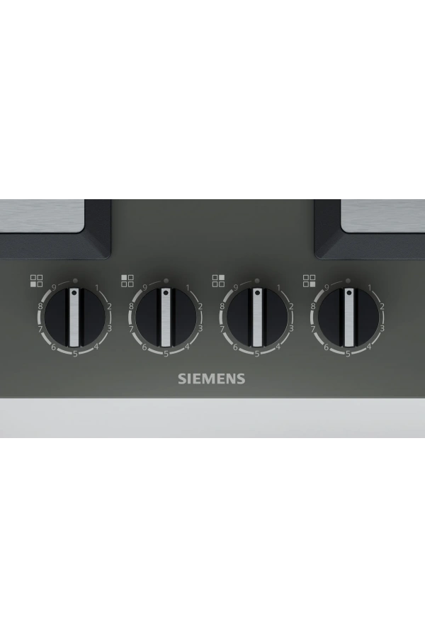 Siemens iQ500 Gazlı Ocak 60 cm Sert cam, Antrasit gri