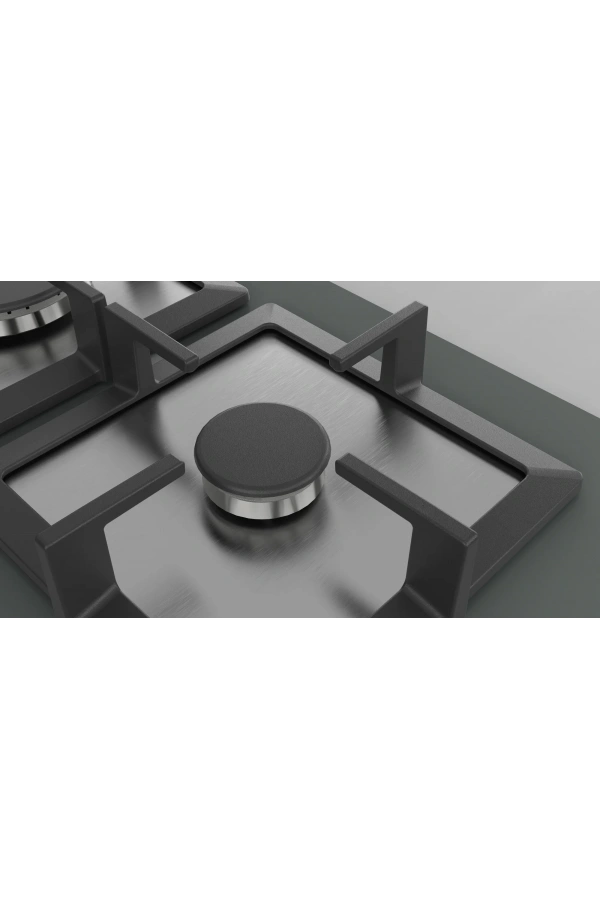 Siemens iQ500 Gazlı Ocak 60 cm Sert cam, Antrasit gri