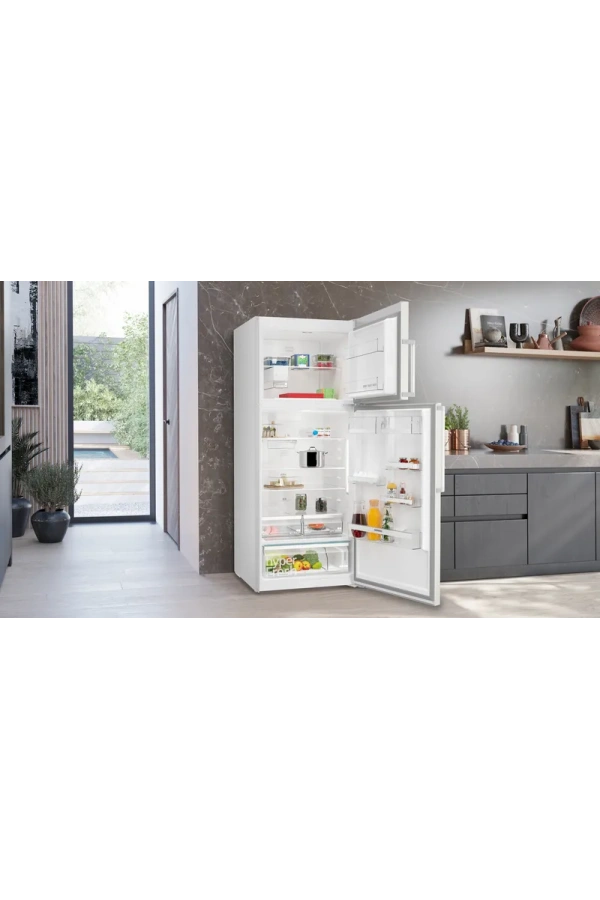 Siemens iQ500 Üstten Donduruculu Buzdolabı 186 x 75 cm Kolay temizlenebilir Inox, Total noFrost