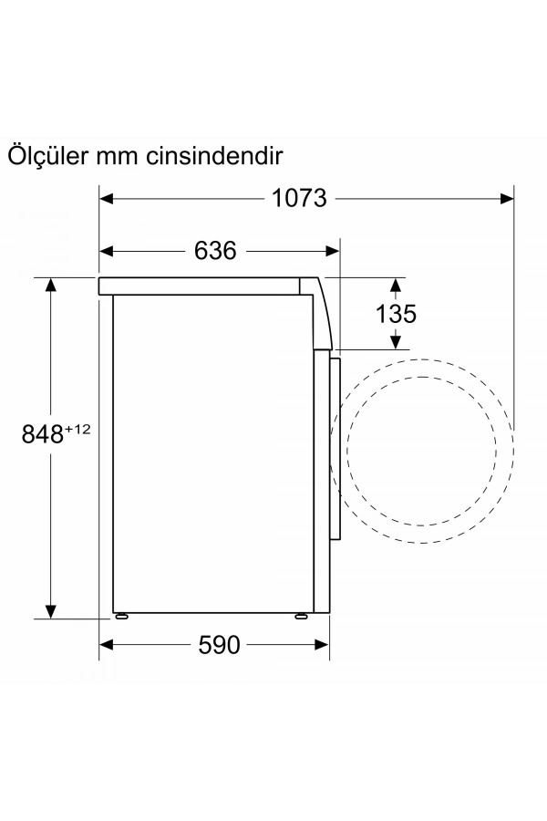 Siemens iQ300 Kurutmalı Çamaşır Makinesi 10/6 kg