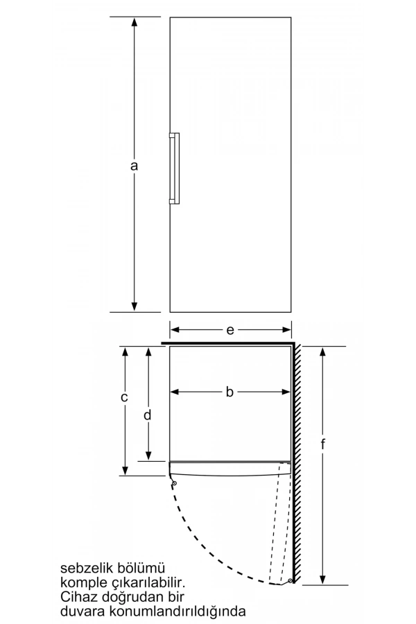 Siemens iQ300 Solo Derin Dondurucu 176 x 60 cm Kolay temizlenebilir Inox