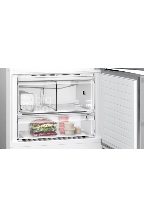 Siemens iQ500 Alttan Donduruculu Buzdolabı 186 x 86 cm Kolay temizlenebilir Inox