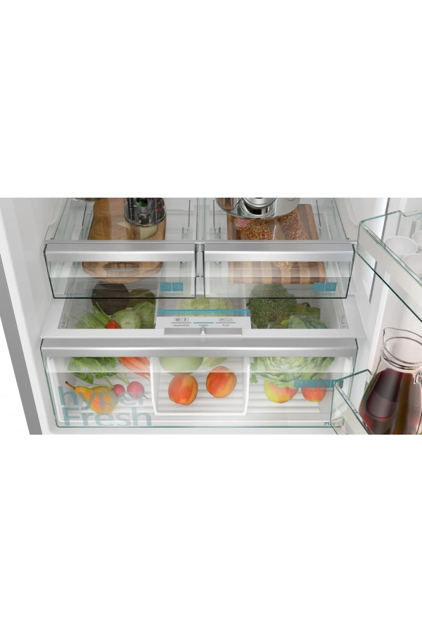 Siemens iQ700 Alttan Donduruculu Buzdolabı 186 x 75 cm Kolay temizlenebilir Inox