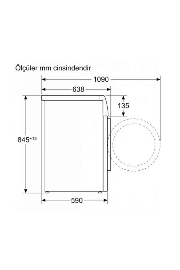 Siemens Tam otomatik çamaşır Makinesi