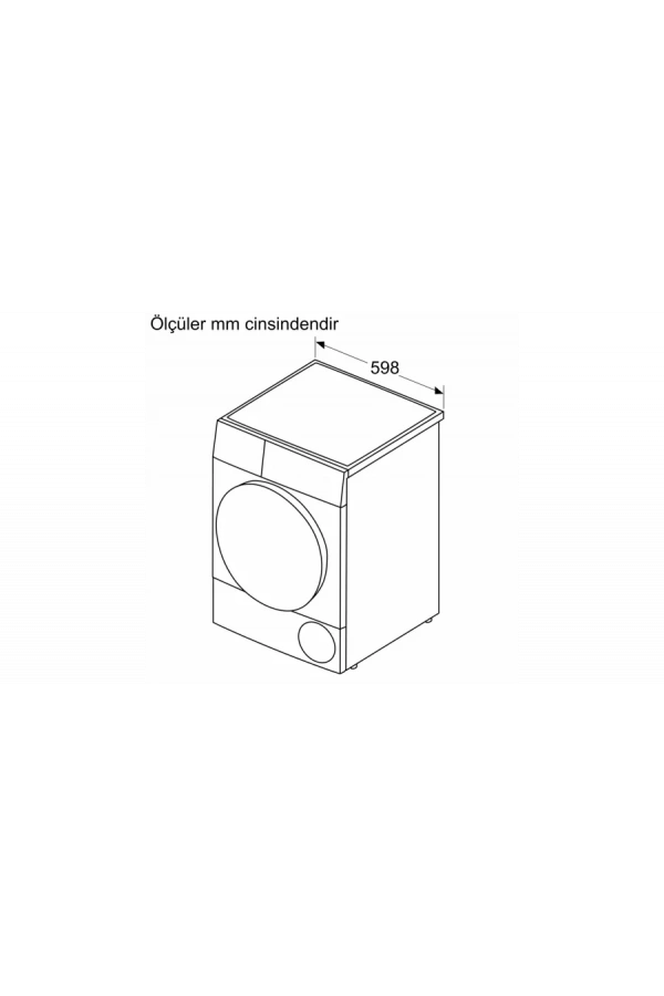 Siemens iQ300 Isı Pompalı Kurutma Makinesi 8 kg