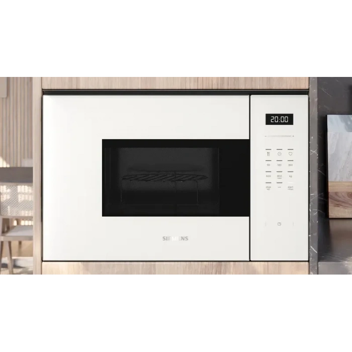 Siemens BE525LMW2 iQ500 Built-In Microwave with grill Beyaz