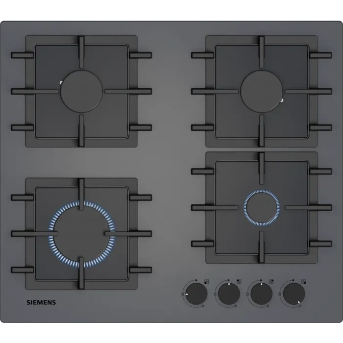 Siemens EN6B8NP40O iQ300 Gazlı Ocak 60 cm Sert cam