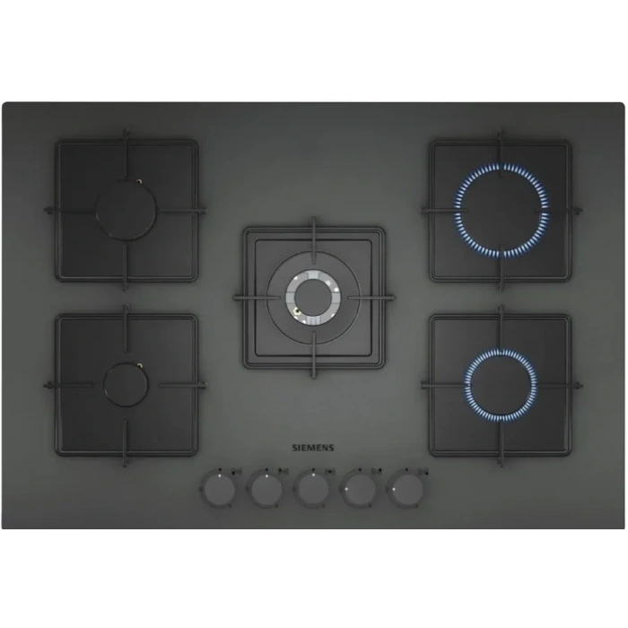 Siemens EN7B8QP30O Kendinden kumandalı, gazlı ankastre ocak