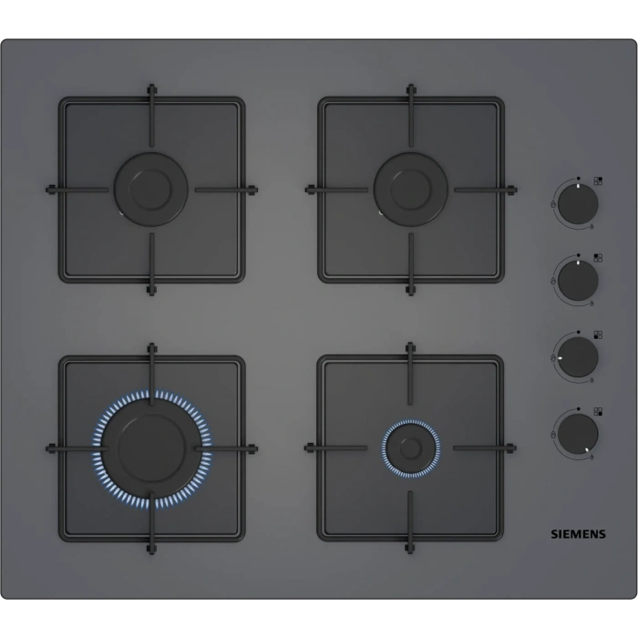 Siemens EO6C8PP30O iQ300 Gazlı Ocak 60 cm Sert cam,