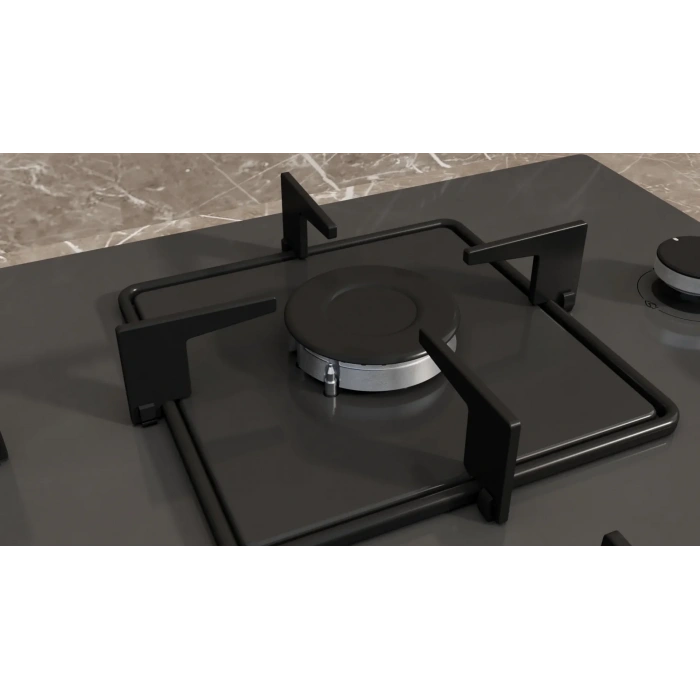 Siemens EO6C8PP30O iQ300 Gazlı Ocak 60 cm Sert cam,