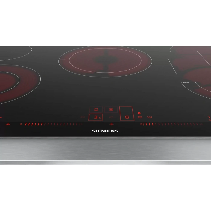 Siemens ET875LMV1D iQ500 Elektrikli Ocak 80 cm Siyah,