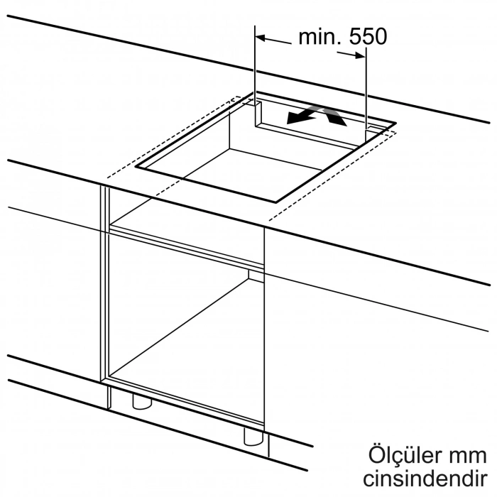 Siemens EU611AGA5E iQ100 İndüksiyonlu Ocak 60 cm