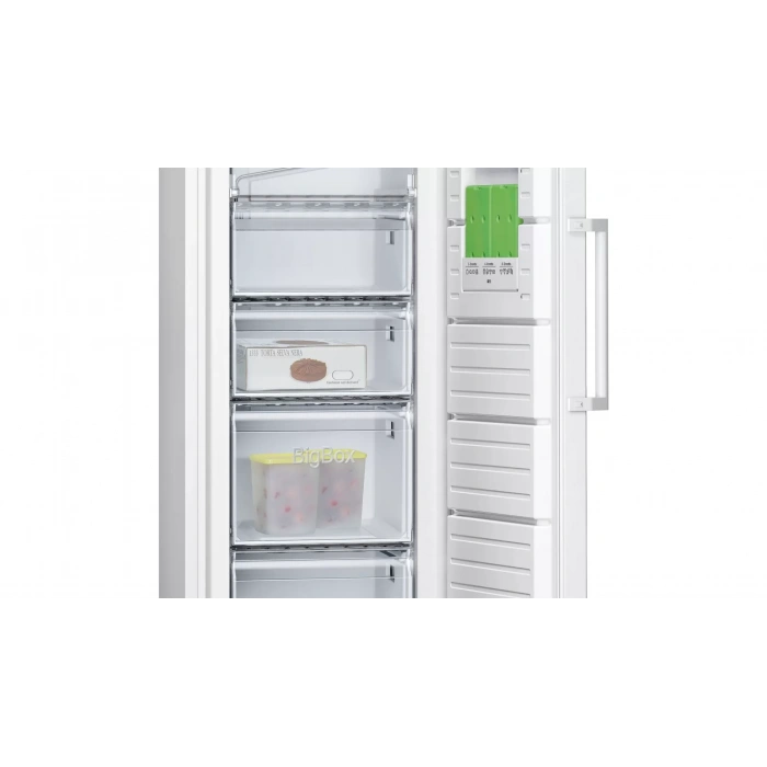 Siemens GS33VVWE0N iQ300 Solo Derin Dondurucu 176 x 60 cm Beyaz