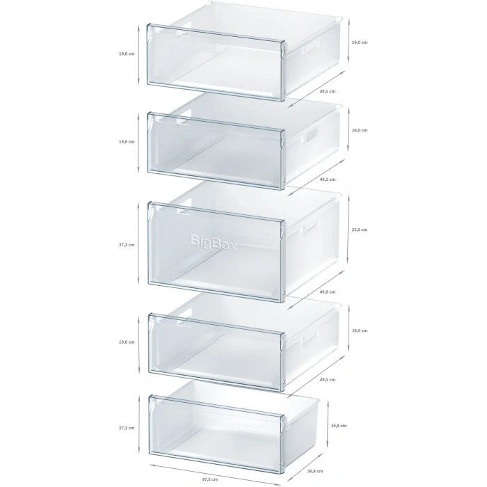 Siemens GS54NVWE0N iQ300 Solo Derin Dondurucu 176 x 70