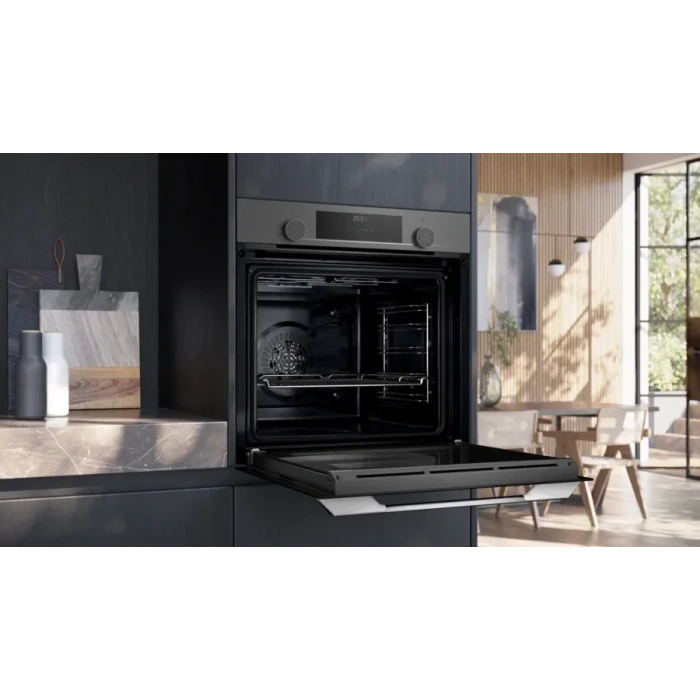 Siemens HU717ABN0T iQ300 Buhar Destekli Ankastre Fırın 60 x 60 cm