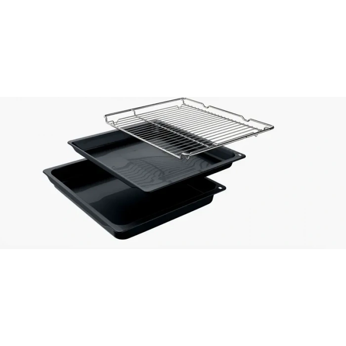 Siemens HU717ABV0T iQ300 Buhar Destekli Ankastre Fırın 60 x 60 cm Beyaz