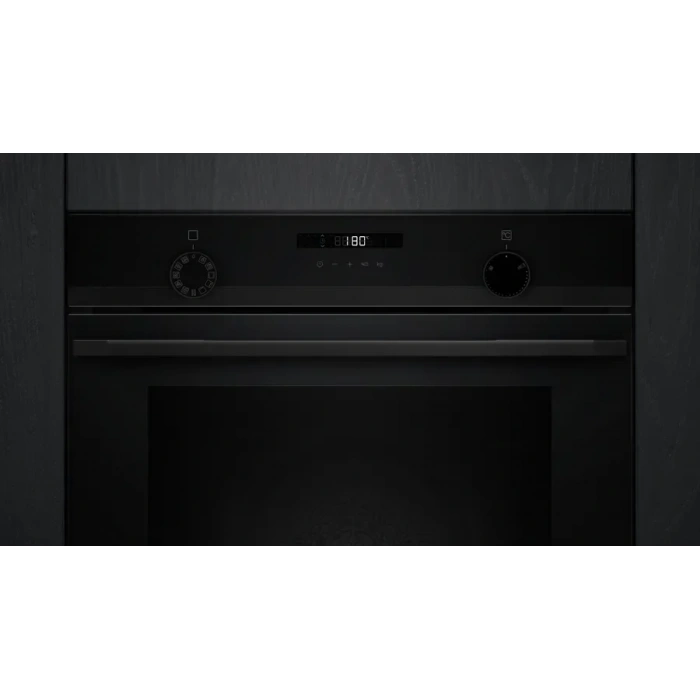 Siemens HU736AEA0T iQ300 Buhar Destekli Ankastre Fırın 60 x 60 cm Siyah