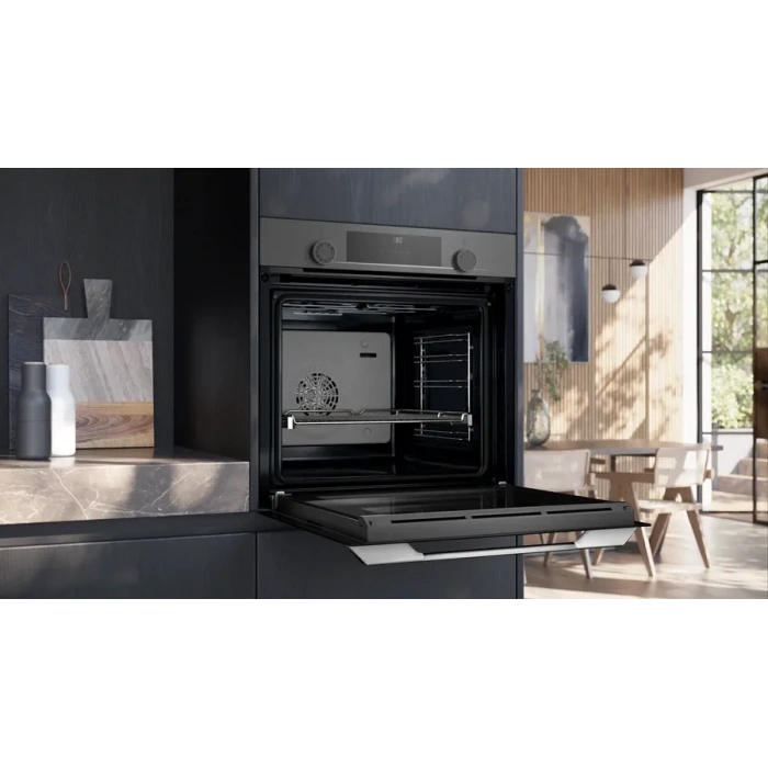 Siemens HU736AEN0T iQ300 Buhar Destekli Ankastre Fırın 60 x 60 cm