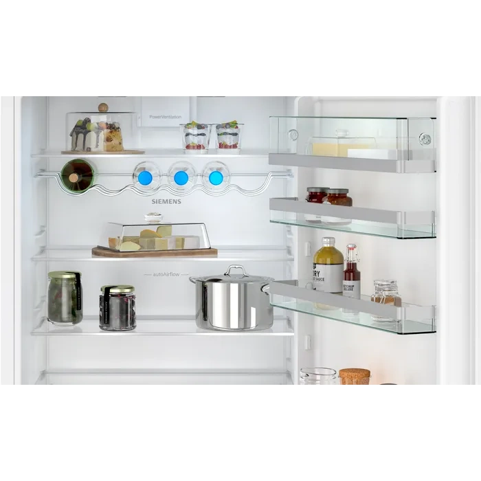 Siemens KB96NADD0 iQ500 Alttan Donduruculu Ankastre Buzdolabı 193.5 x 70.8 cm softClosing Düz Menteşe