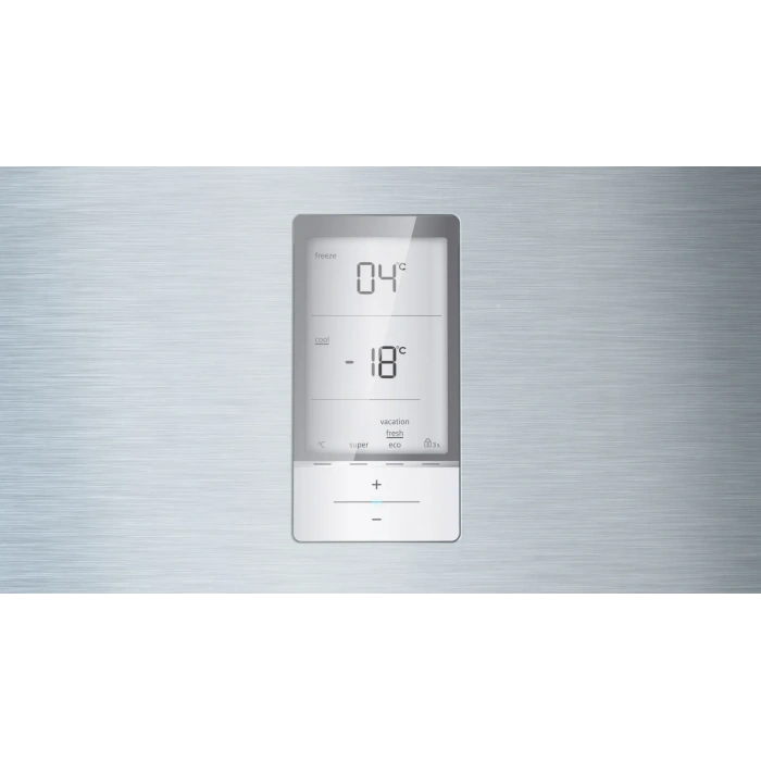 Siemens KD76NAIE0N iQ500 Üstten Donduruculu Buzdolabı 186 x 75 cm Kolay temizlenebilir Inox