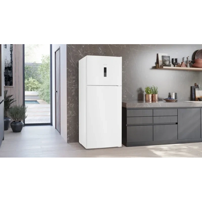 Siemens KD76NXWE1N iQ300 Üstten Donduruculu Buzdolabı 186 x 75 cm Beyaz, Total noFrost