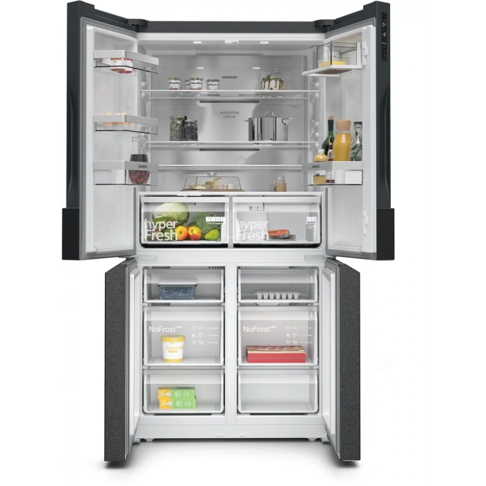 Siemens KF96NAXEA iQ500 multi door 183 x 90.5 cm Koyu Çelik