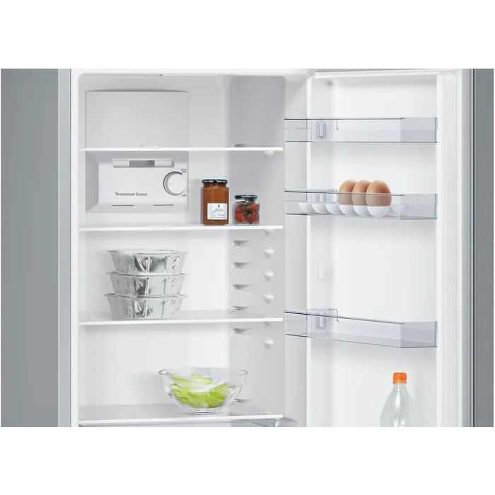 Siemens KG36NNLE0N iQ100 Alttan Donduruculu Buzdolabı 186 x 60 cm Inox görünümlü, Total noFrost