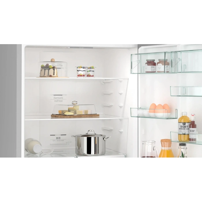 Siemens KG76NVIE0N iQ300 Alttan Donduruculu Buzdolabı 186 x 75 cm Kolay temizlenebilir Inox