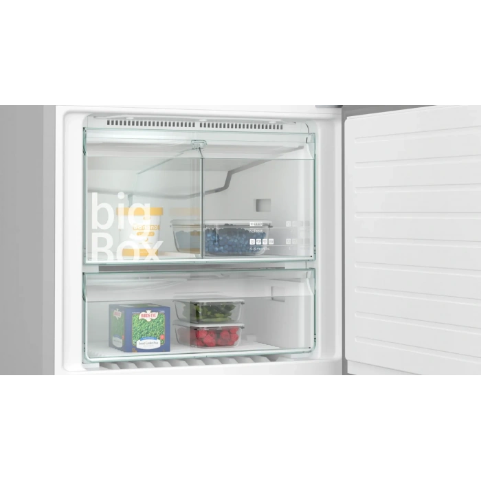 Siemens KG76NVIE0N iQ300 Alttan Donduruculu Buzdolabı 186 x 75 cm Kolay temizlenebilir Inox