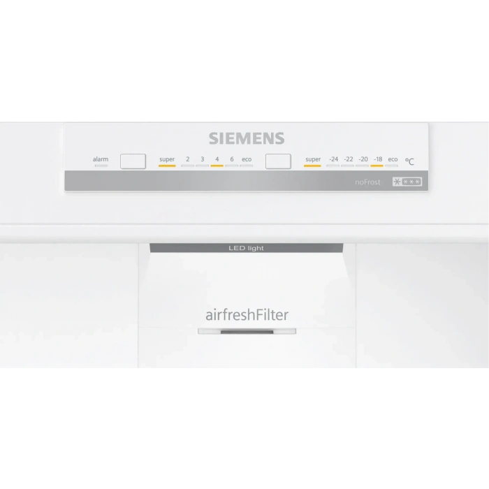 Siemens KG76NVWE0N iQ300 Alttan Donduruculu Buzdolabı 186 x 75 cm Beyaz