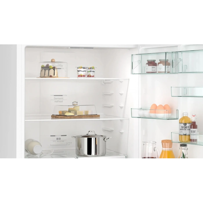 Siemens KG76NVWE0N iQ300 Alttan Donduruculu Buzdolabı 186 x 75 cm Beyaz