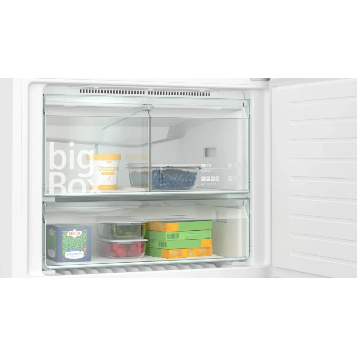 Siemens KG86NCWE0N iQ500 Alttan Donduruculu Buzdolabı 186 x 86 cm Beyaz